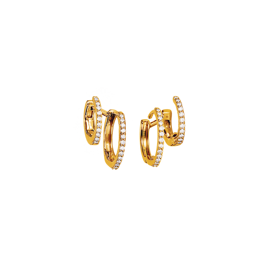 Grace Double Hoop Earrings